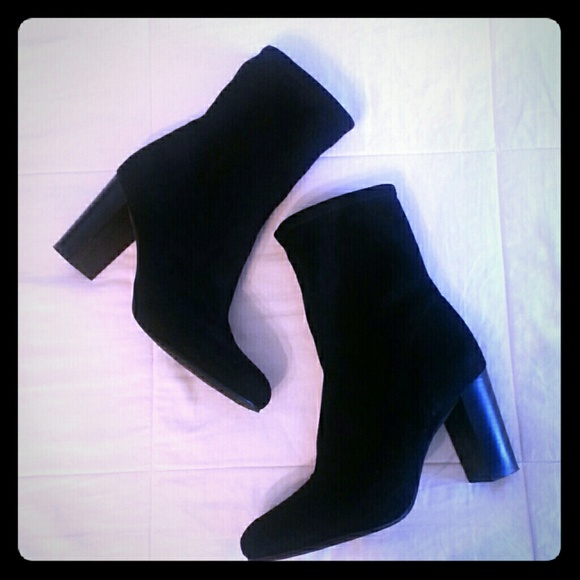 Vince Camuto Shoes - VINCE CAMUTO ~ Micro-Suede Sock Bootie